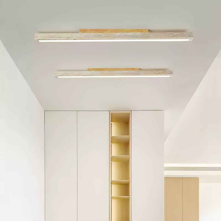 Orvenarae Acrylique 80cm Noyer LED