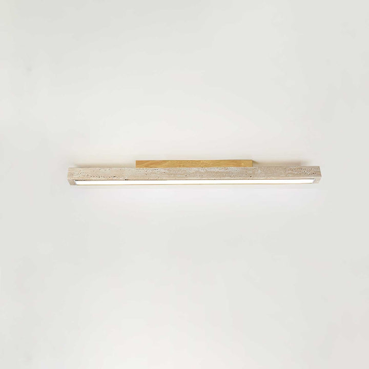 Orvenarae Lumière Linéaire en Travertin Minimaliste - Neutralighting