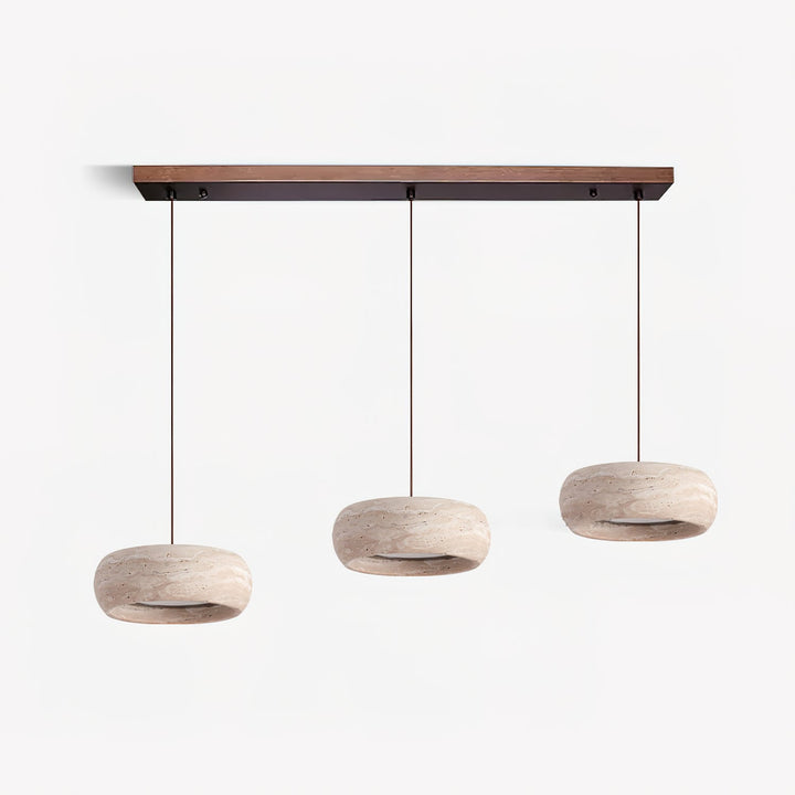 Tova Suspensions en Travertin en Forme de Donut - Neutralighting
