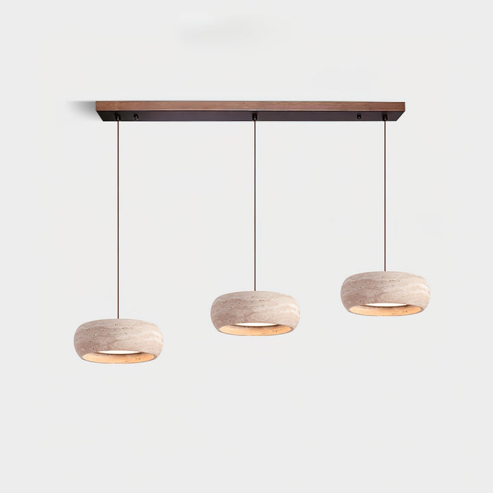 Tova Suspensions en Travertin en Forme de Donut - Neutralighting