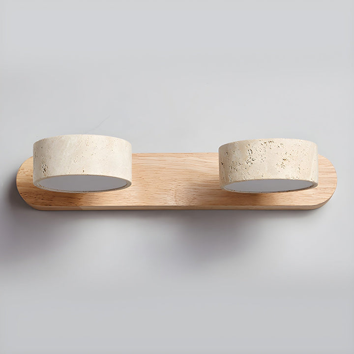 Voloreth Applique Murale Minimaliste en Travertin - Neutralighting