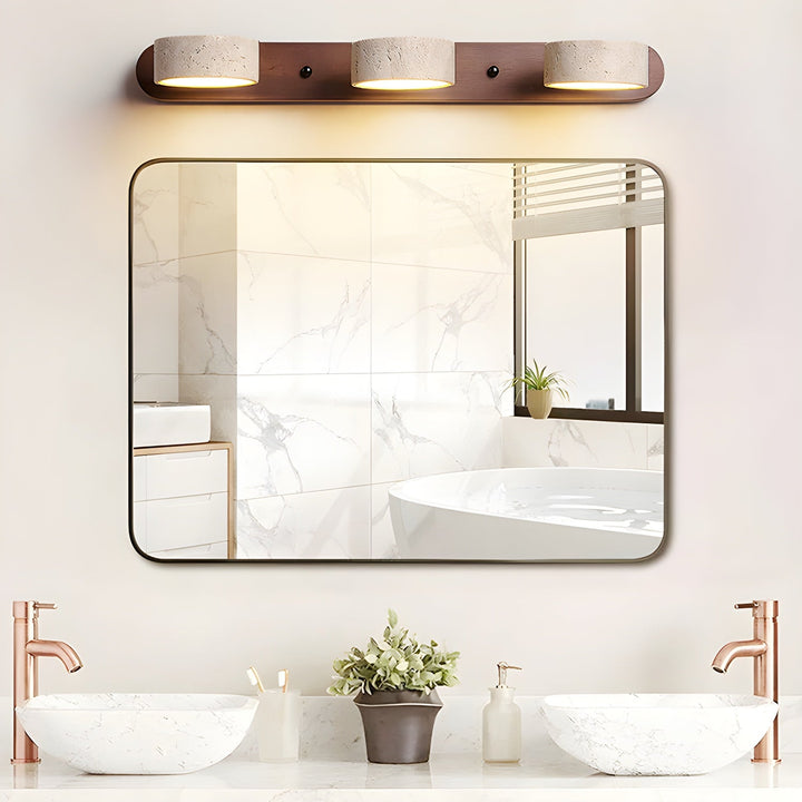 Voloreth Applique Murale Minimaliste en Travertin - Neutralighting