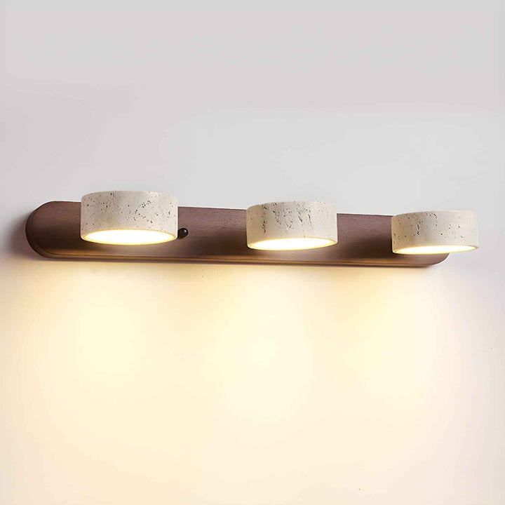 Voloreth Acrylique 16cm Noyer LED 18W