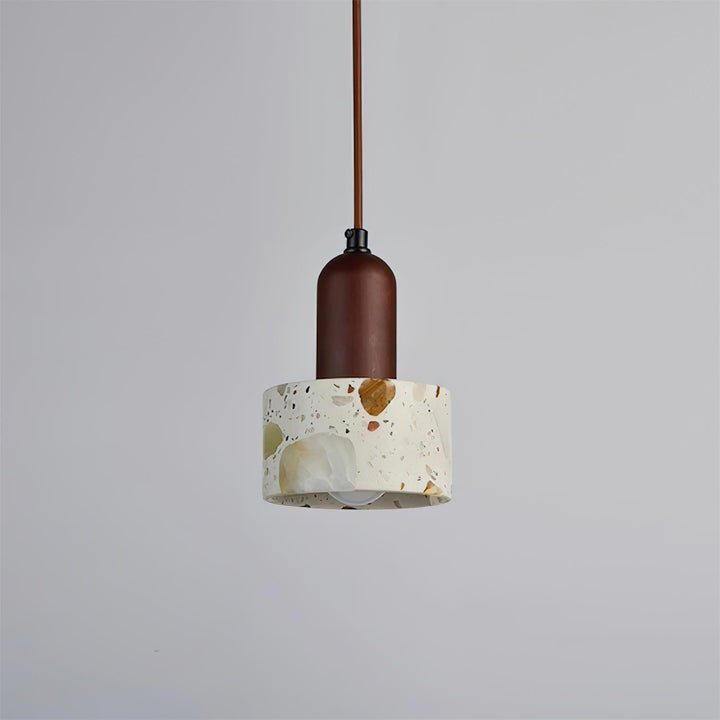 Tressa Lampe Suspension Sculpturale Incrustation Terrazzo - Neutralighting