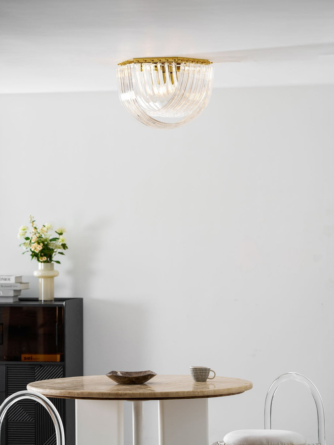 Erphaa Lampe de Plafond en Verre Luxe - Neutralighting