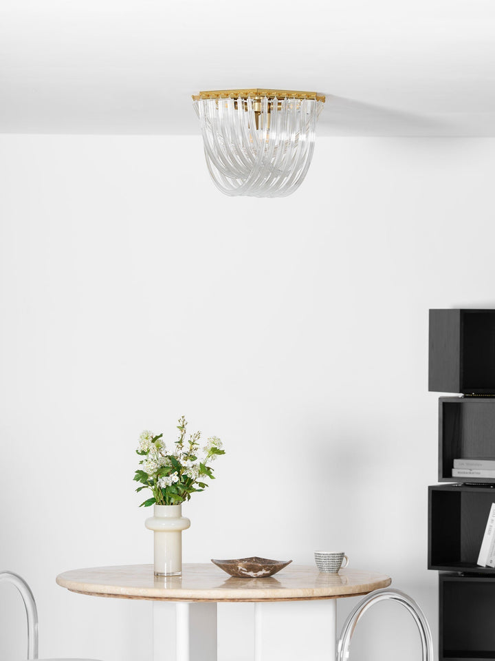 Erphaa Lampe de Plafond en Verre Luxe - Neutralighting