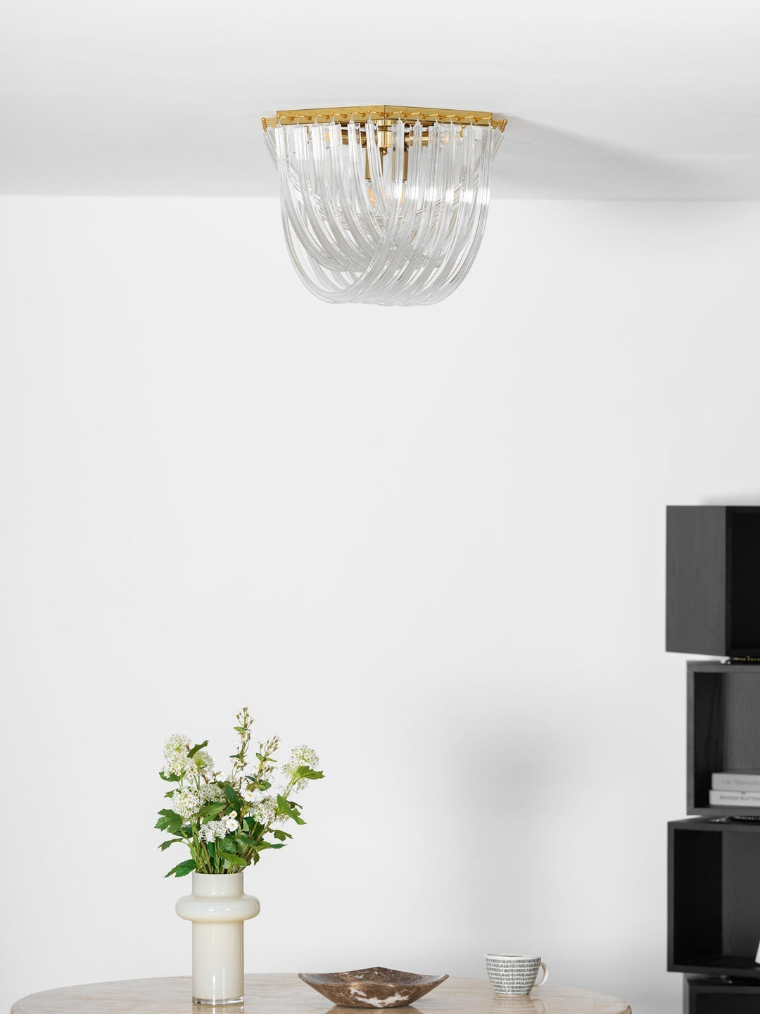 Erphaa Lampe de Plafond en Verre Luxe - Neutralighting