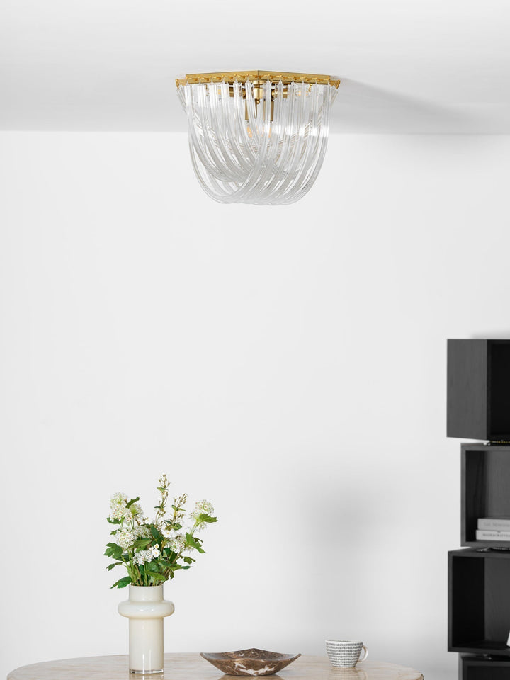 Erphaa Lampe de Plafond en Verre Luxe - Neutralighting
