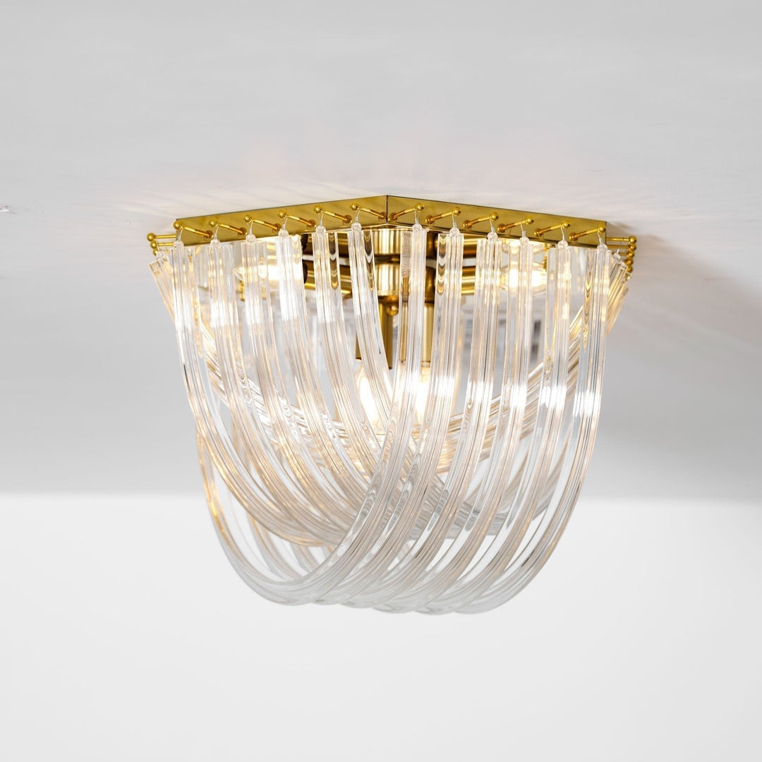 Erphaa Lampe de Plafond en Verre Luxe - Neutralighting