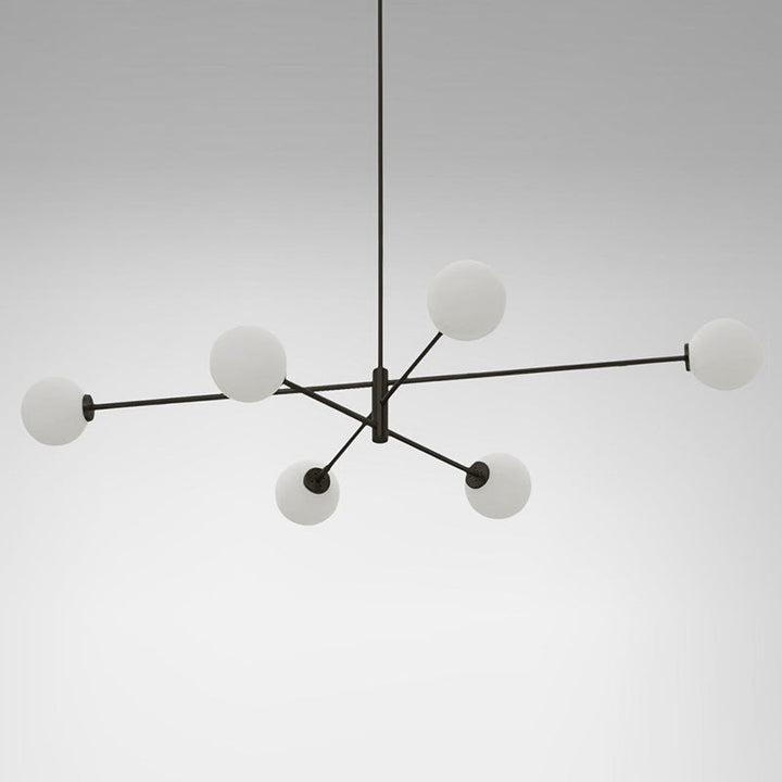 Catalel Moderne Minimaliste Laiton Verre Lustre - Neutralighting
