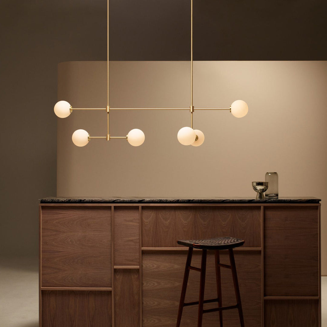 Uvinus Moderne Minimaliste Multi Verre Lustre - Neutralighting