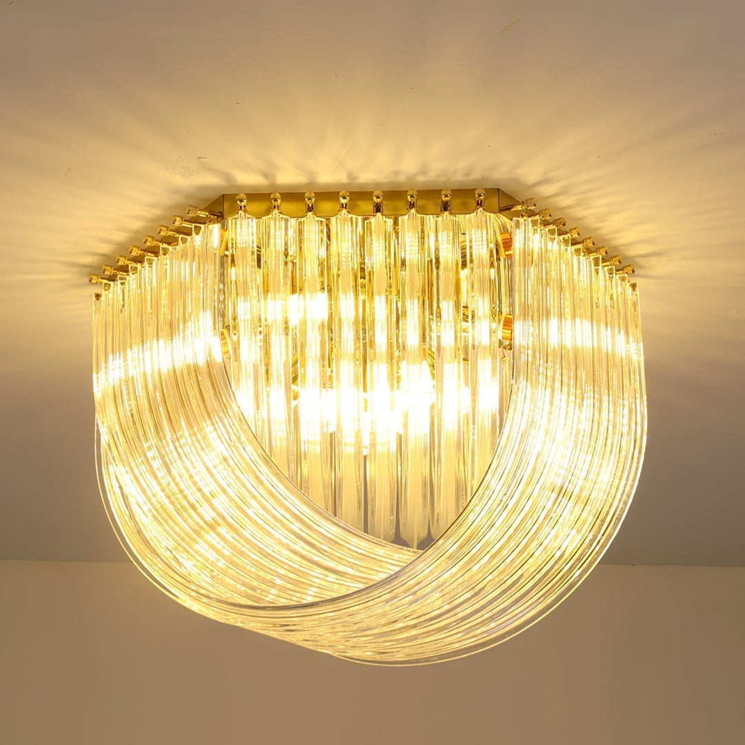 Erphaa Lampe de Plafond en Verre Luxe - Neutralighting