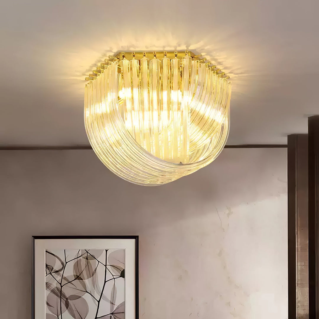 Erphaa Lampe de Plafond en Verre Luxe - Neutralighting