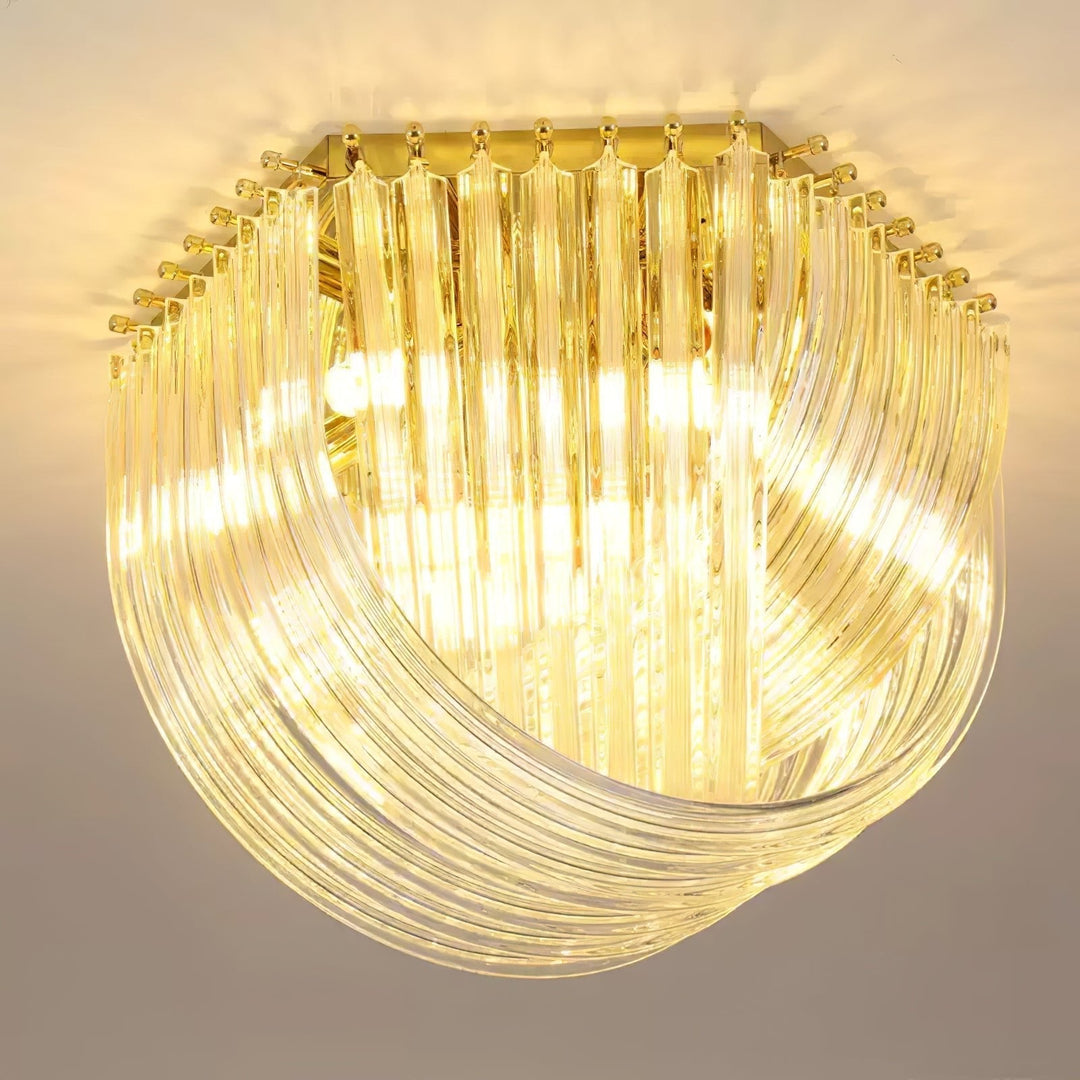 Erphaa Lampe de Plafond en Verre Luxe - Neutralighting