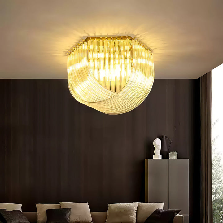 Erphaa Lampe de Plafond en Verre Luxe - Neutralighting