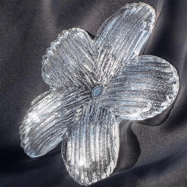 Cavine Lustre en verre rose en forme de fleur - Neutralighting