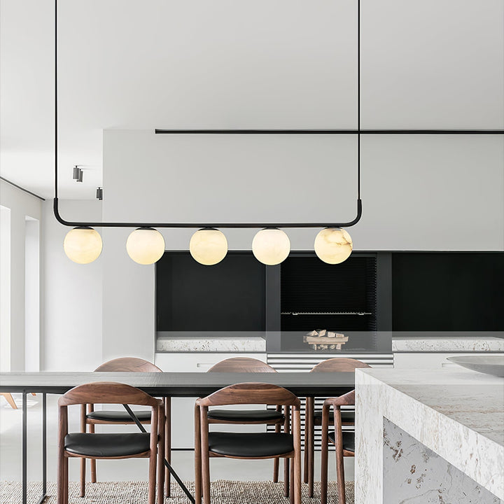 Eloryra Moderne Minimaliste Suspension Albâtre Lumière Pendentif - Neutralighting