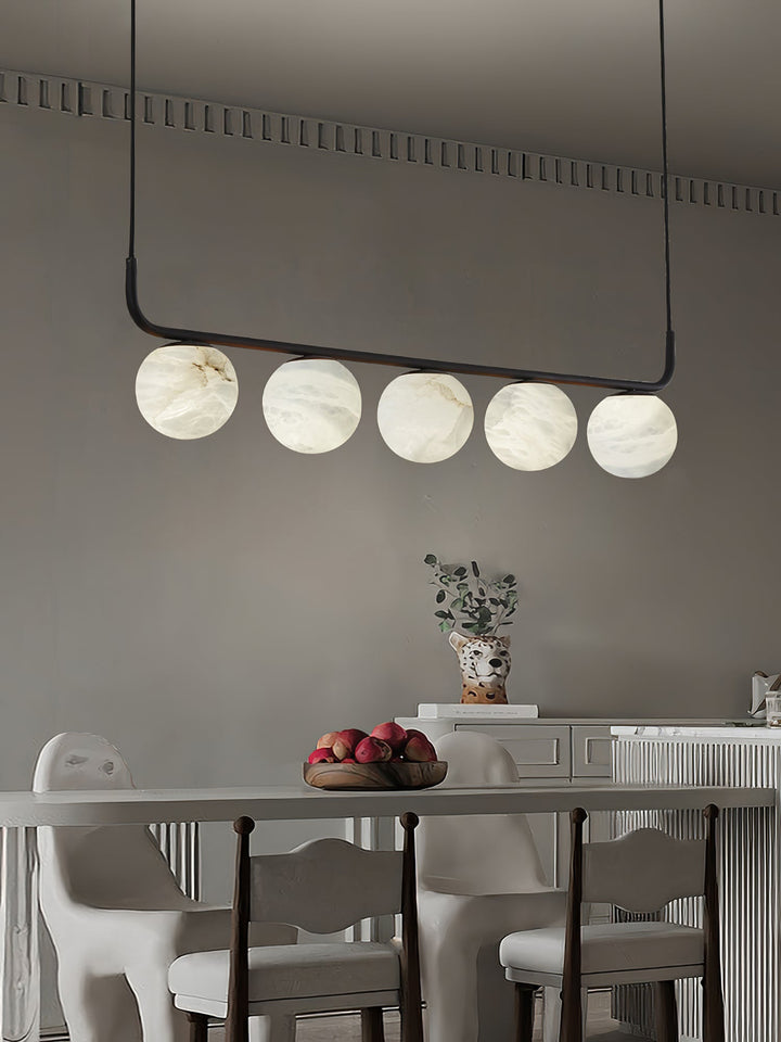 Eloryra Moderne Minimaliste Suspension Albâtre Lumière Pendentif - Neutralighting