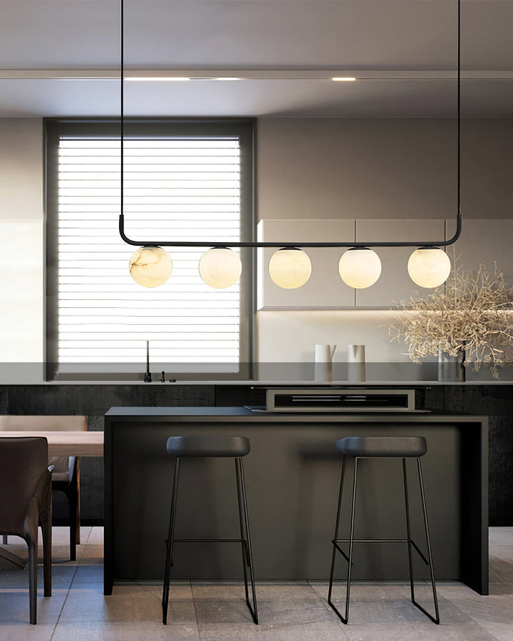 Eloryra Moderne Minimaliste Suspension Albâtre Lumière Pendentif - Neutralighting