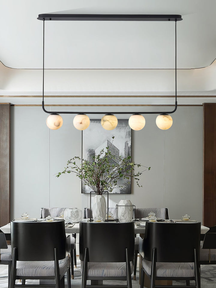 Eloryra Moderne Minimaliste Suspension Albâtre Lumière Pendentif - Neutralighting