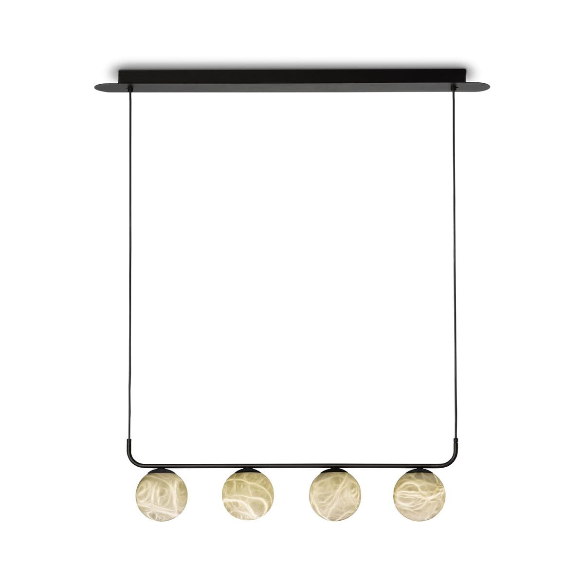 Eloryra Moderne Minimaliste Suspension Albâtre Lumière Pendentif - Neutralighting