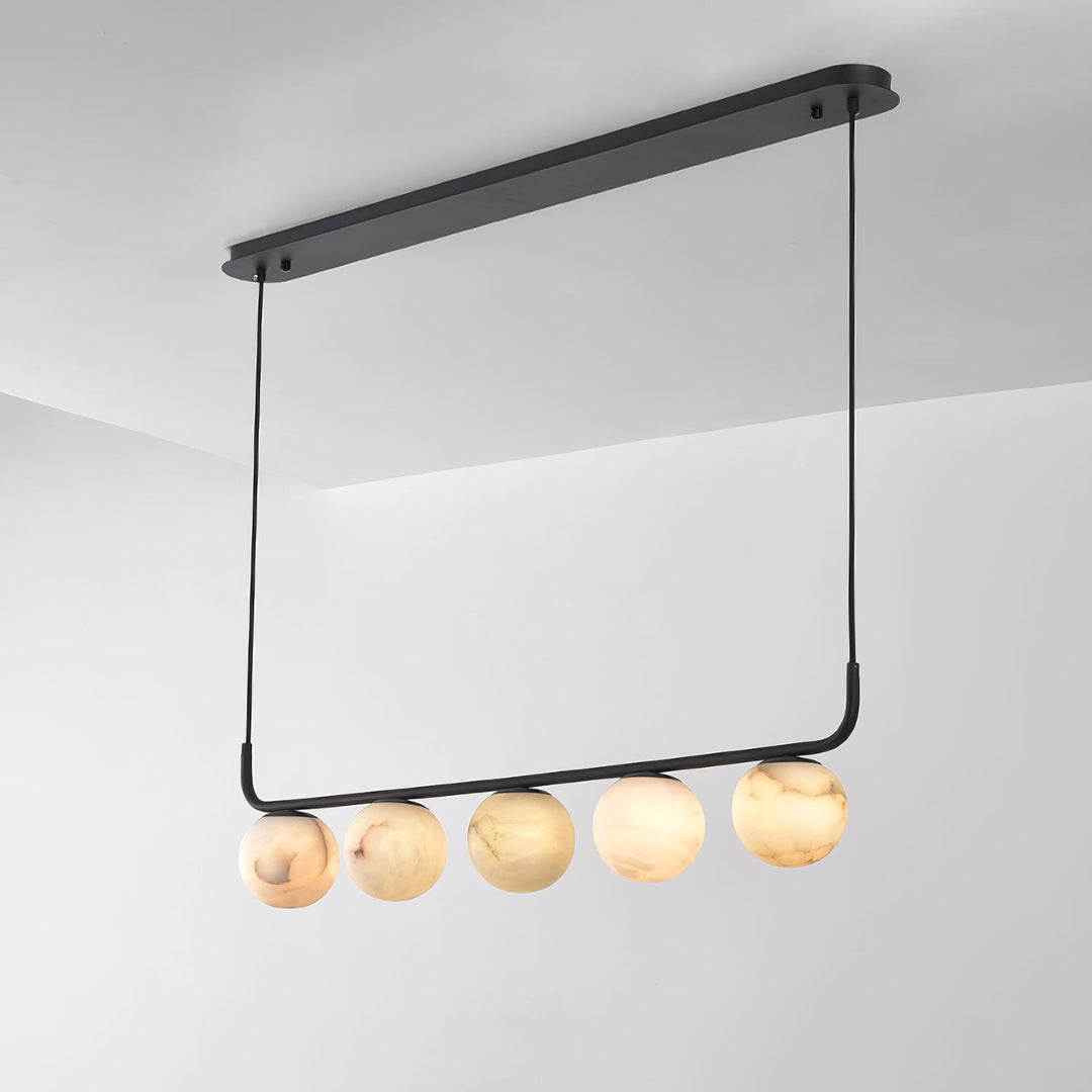 Eloryra Moderne Minimaliste Suspension Albâtre Lumière Pendentif - Neutralighting