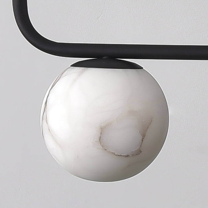 Eloryra Moderne Minimaliste Suspension Albâtre Lumière Pendentif - Neutralighting