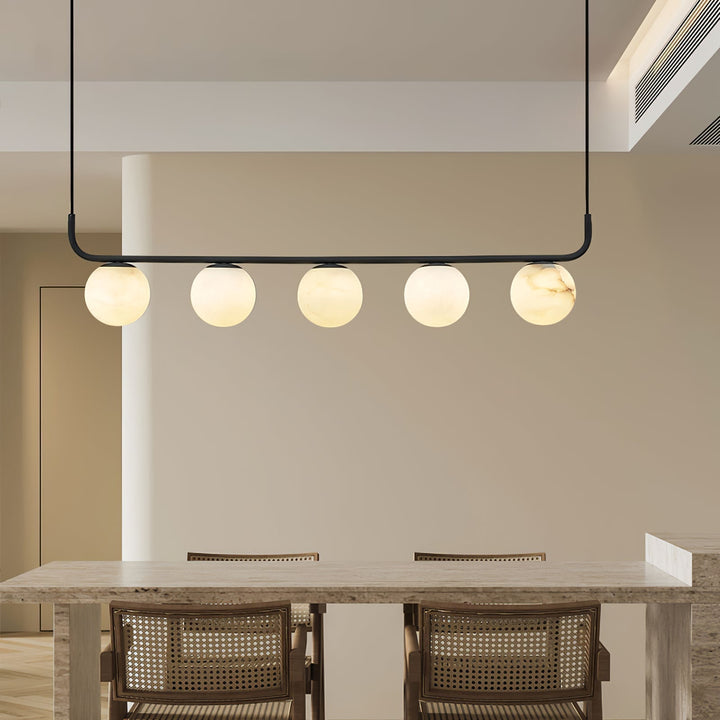 Eloryra Moderne Minimaliste Suspension Albâtre Lumière Pendentif - Neutralighting