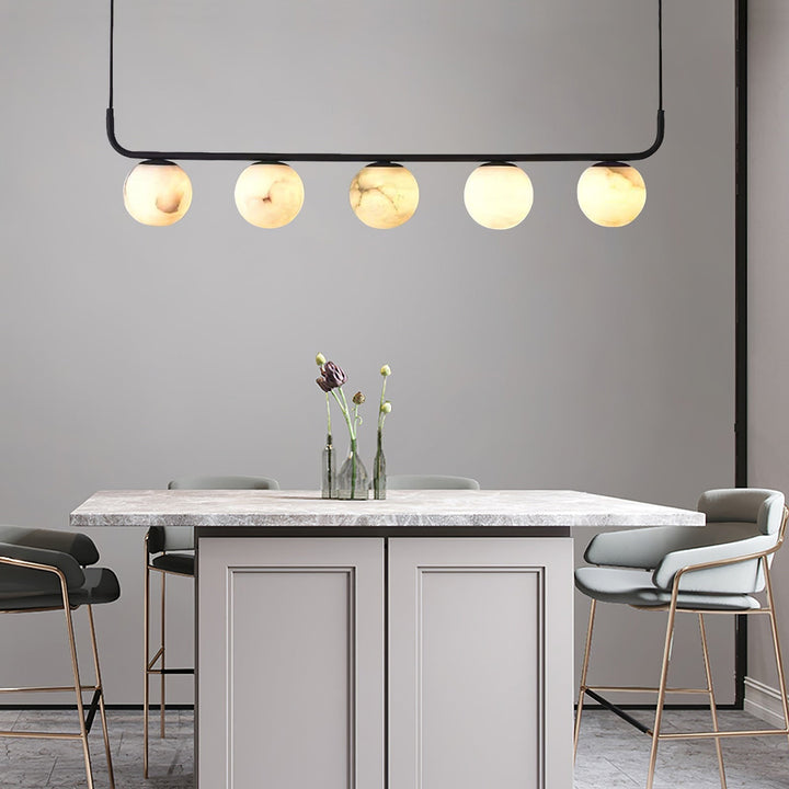 Eloryra Moderne Minimaliste Suspension Albâtre Lumière Pendentif - Neutralighting