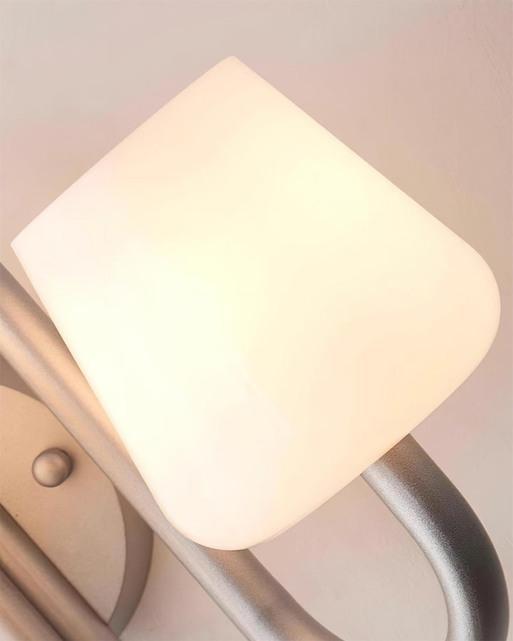 Trilo Applique Murale Courbes Satinées Sculpturales - Neutralighting