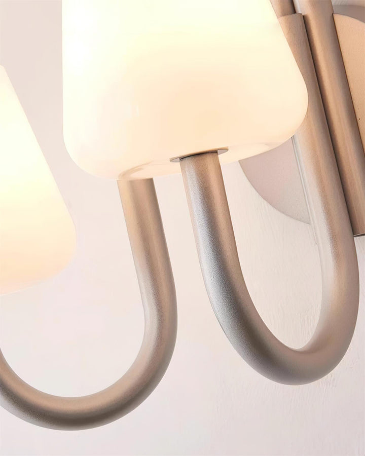 Trilo Applique Murale Courbes Satinées Sculpturales - Neutralighting