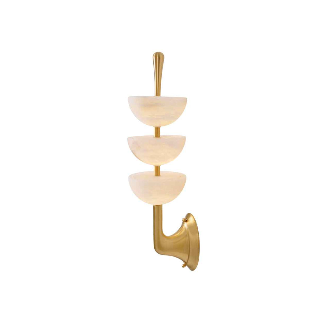 Vitheiel Laiton 15cm Noir LED