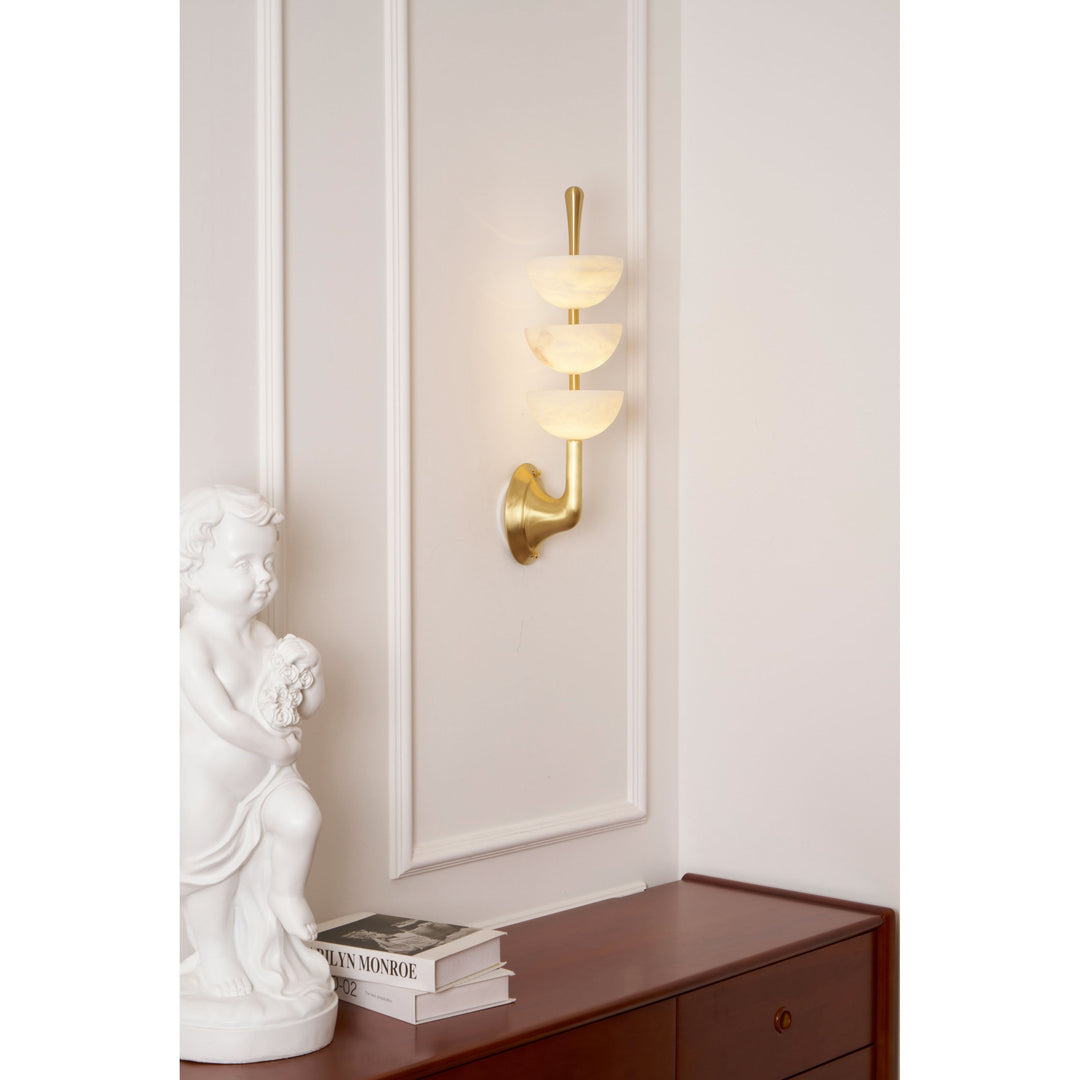 Vitheiel Moderne Minimaliste Art Albâtre Applique Murale - Neutralighting