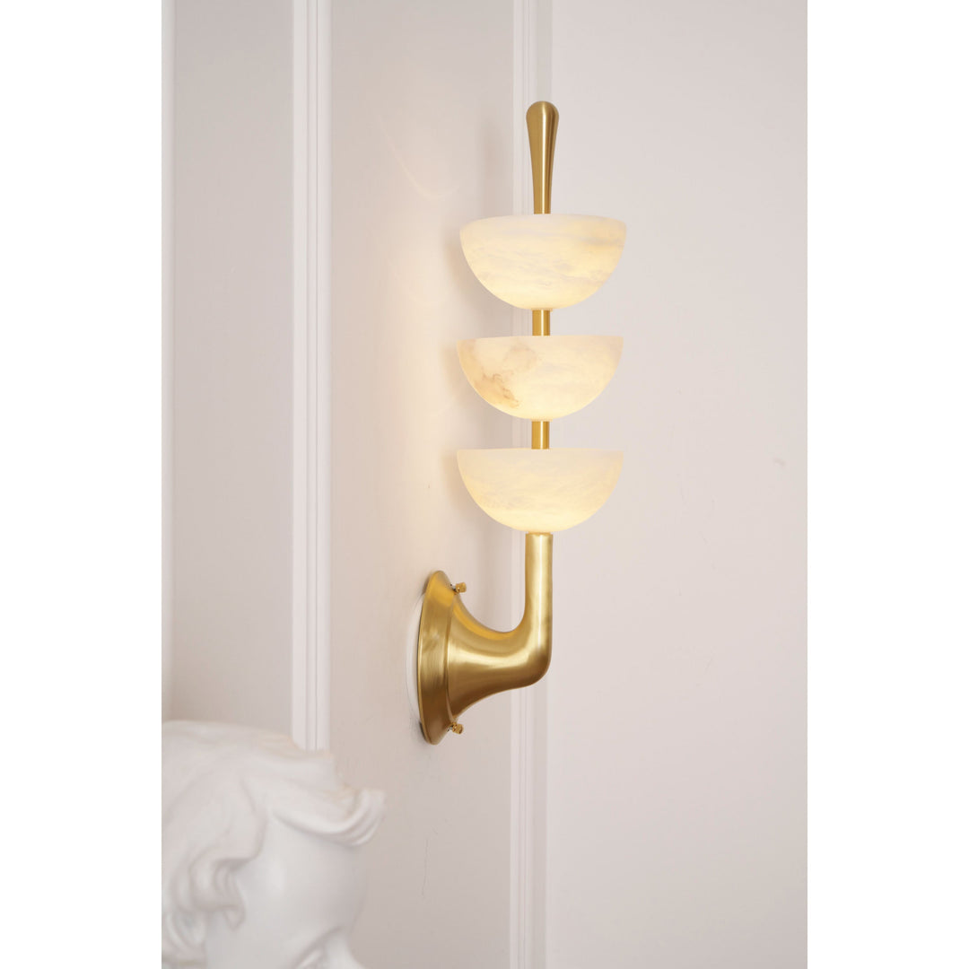 Vitheiel Moderne Minimaliste Art Albâtre Applique Murale - Neutralighting