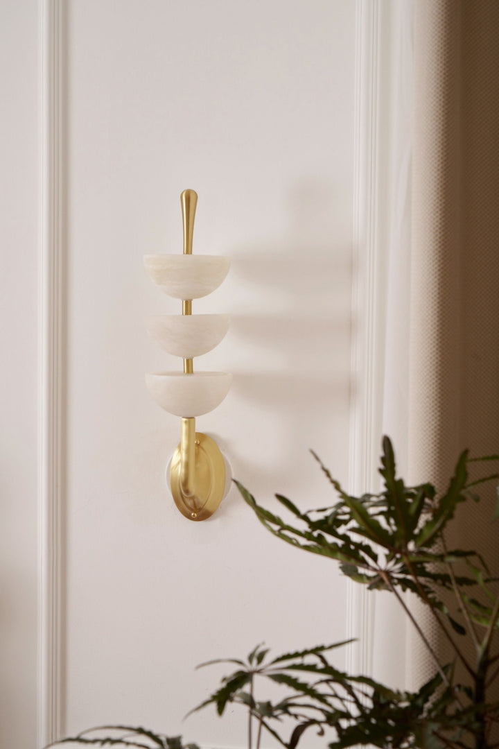 Vitheiel Moderne Minimaliste Art Albâtre Applique Murale - Neutralighting