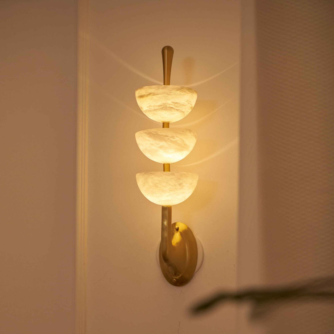 Vitheiel Laiton 15cm Noir LED