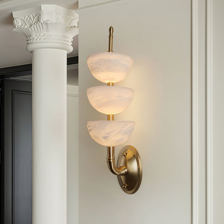 Ulmiraris Applique Murale Moderne en Albâtre - Neutralighting