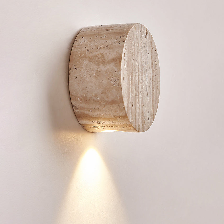 Izoren Classique Moderne Minimaliste Travertin Applique Murale - Neutralighting