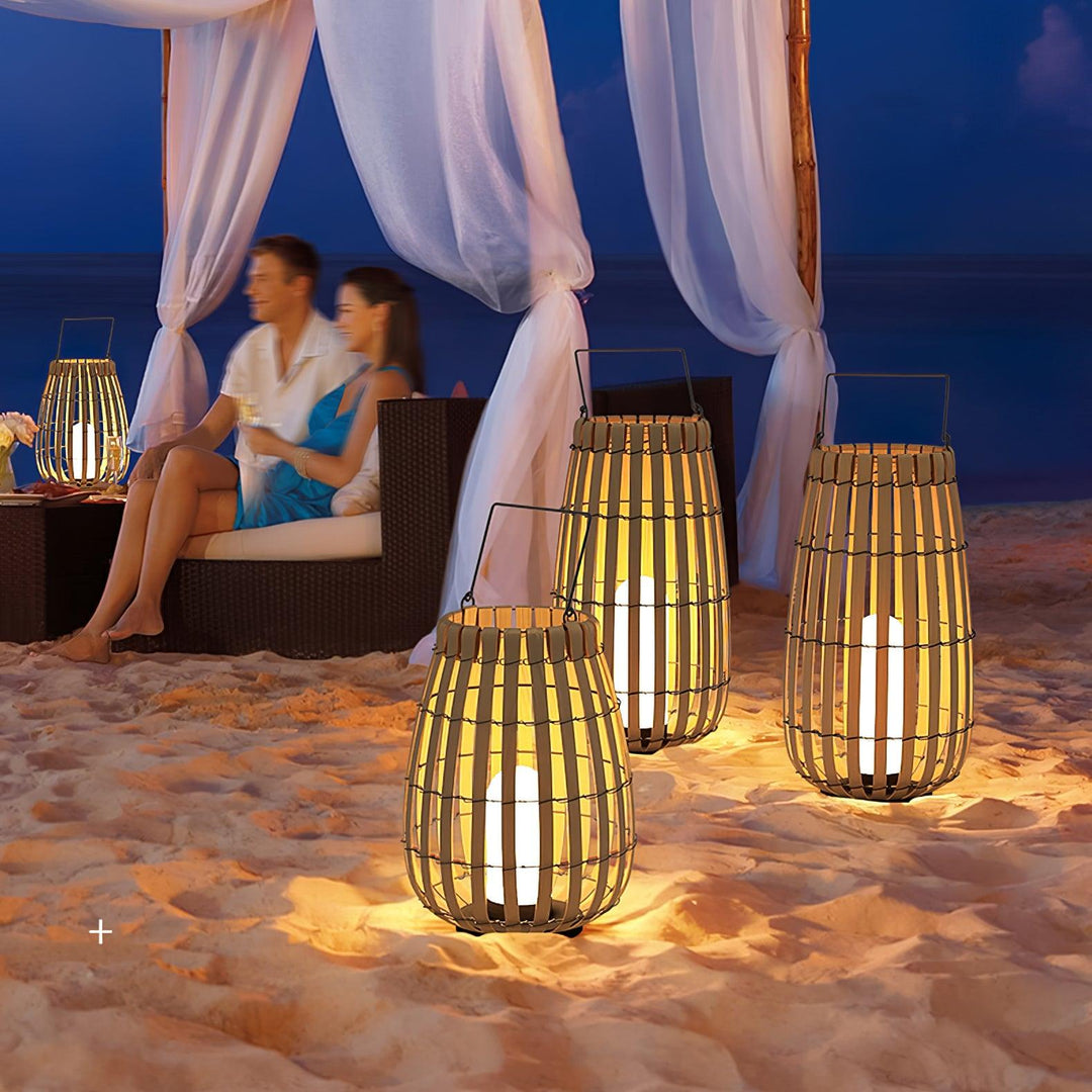 Veshael Lampe Extérieure Lanterne Tressée Tropic - Neutralighting