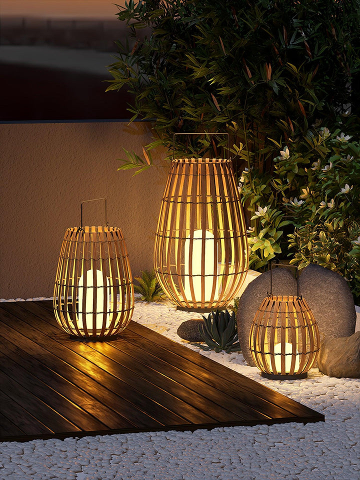 Veshael Lampe Extérieure Lanterne Tressée Tropic - Neutralighting