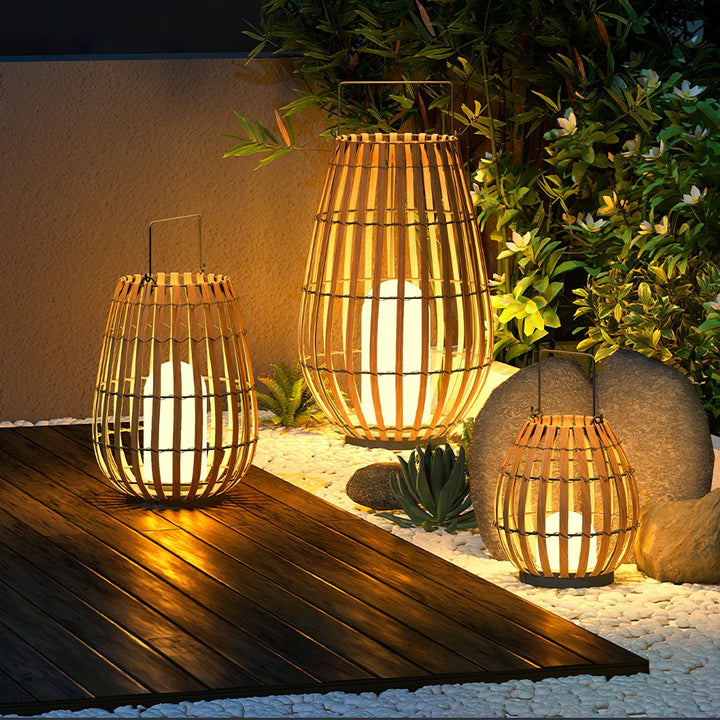 Veshael Lampe Extérieure Lanterne Tressée Tropic - Neutralighting