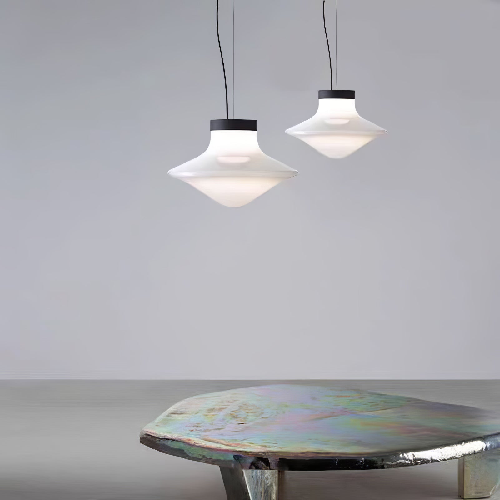 Esoleth Premium Nordic Art Verre Suspension - Neutralighting