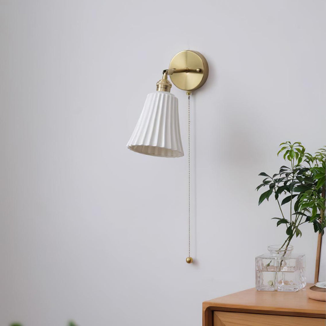 Lumorise Applique murale vintage en céramique - Neutralighting