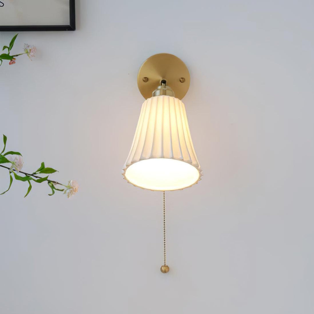 Lumorise Applique murale vintage en céramique - Neutralighting
