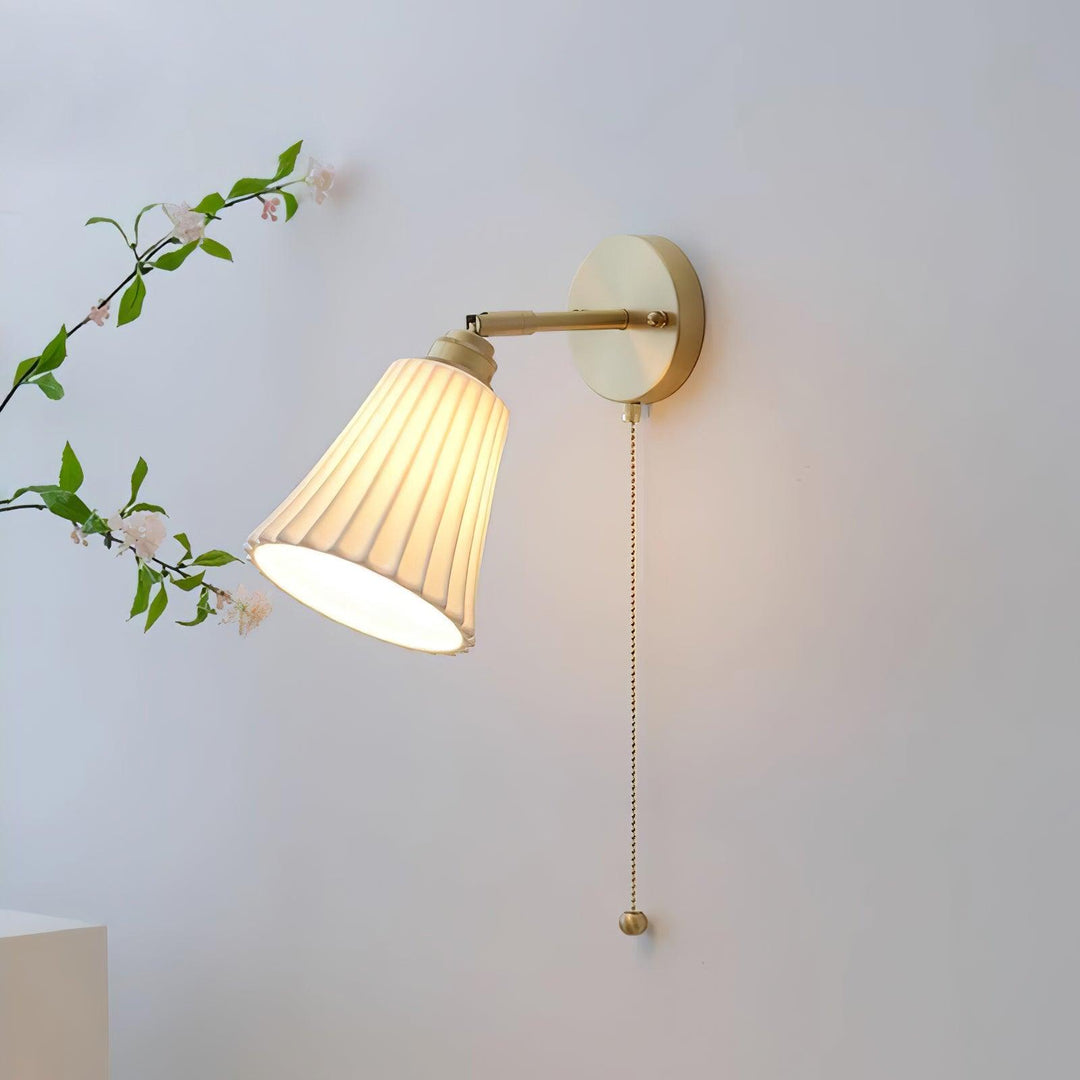 Lumorise Applique murale vintage en céramique - Neutralighting