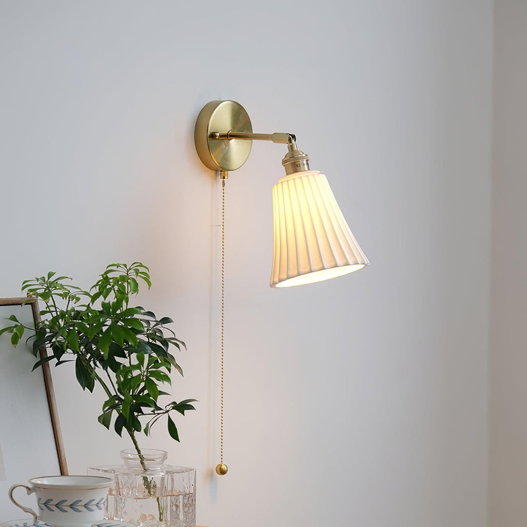 Lumorise Applique murale vintage en céramique - Neutralighting