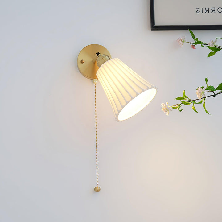 Lumorise Applique murale vintage en céramique - Neutralighting
