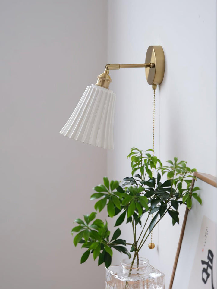 Lumorise Applique murale vintage en céramique - Neutralighting