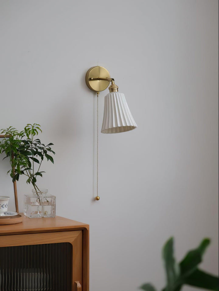Lumorise Applique murale vintage en céramique - Neutralighting
