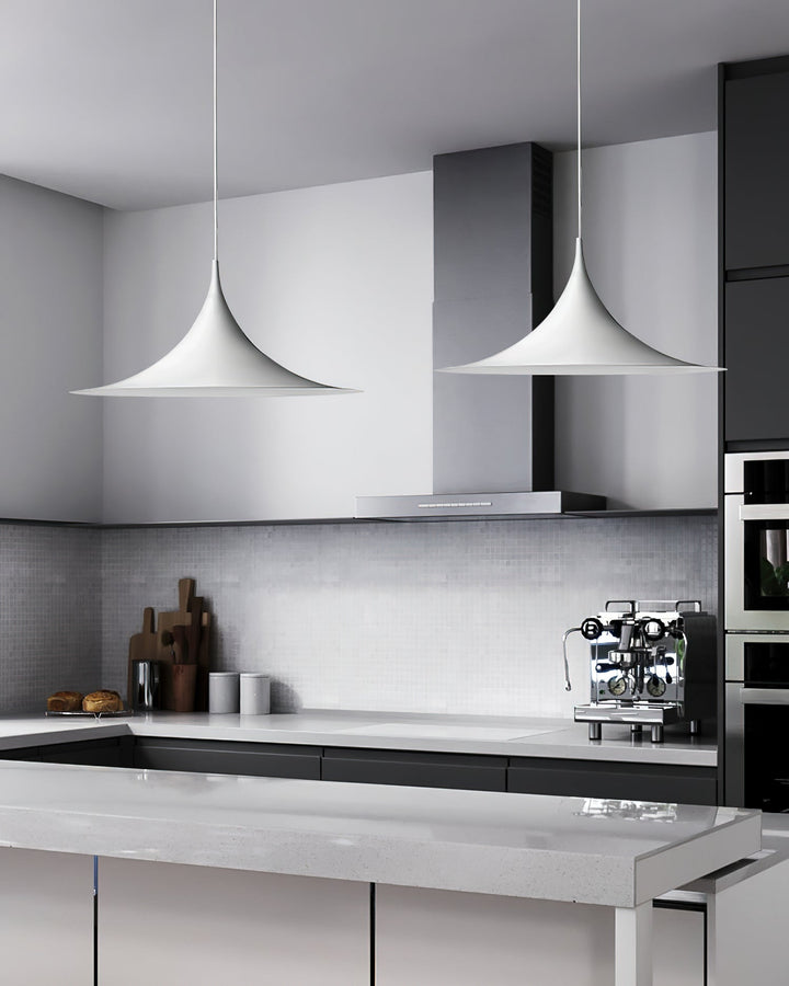 Solisin Suspension à col fin et large évasement pour salle à manger - Neutralighting